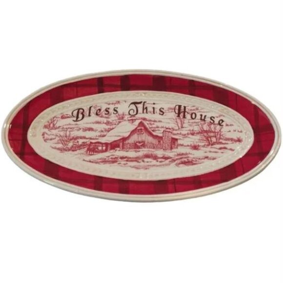 Fitz and Floyd Other - Fitz and Floyd Town and Country Bless This House